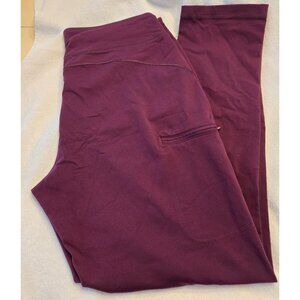 Duluth Trading Company Purple Pants, Size L x 31